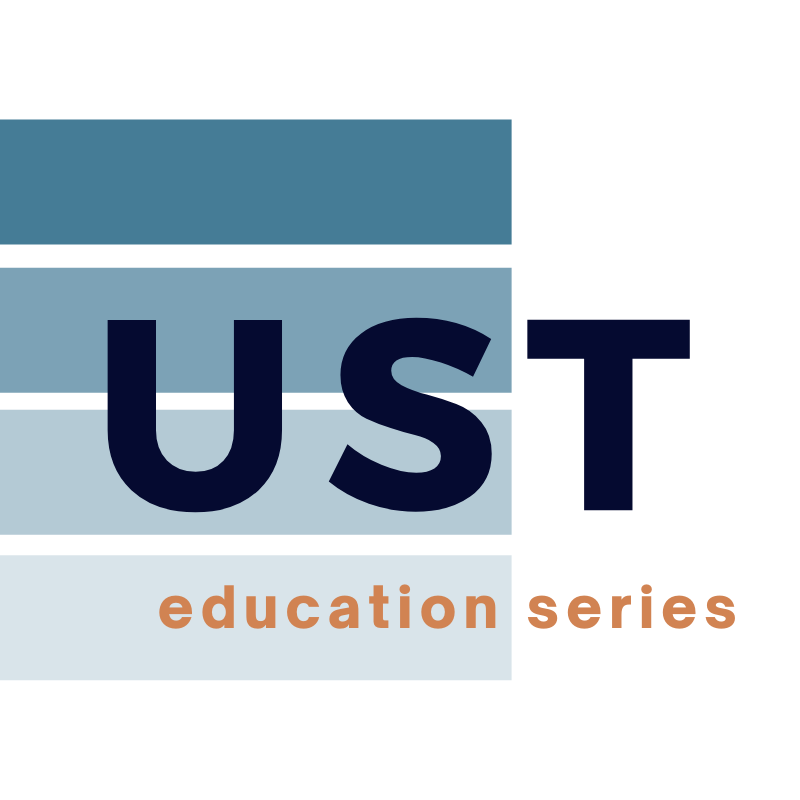 UST logo, Text: UST Education Series